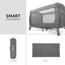 Hauck Travel Cot Sleep N Play Go Plus - Grey