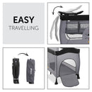 Disney Travel Cot Sleep N Play Center - Mickey Mouse Grey