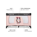 Disney Travel Cot Dream N Play - Minnie Sweetheart
