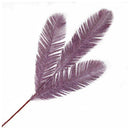 Christmas Sparkle Feather Branch Glittered Decoration Stem Pick X Large in Violet