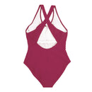 Women One Piece U-Neckline Swimsuit