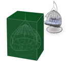 Silver & Stone Outdoor Furniture Cover for Double Egg Chair