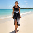 Tummy Control Swimsuit With Cover Up Skirt