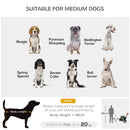 PawHut 2 in 1 Dog Bike Trailer, Foldable Dog Stroller for Medium Dogs