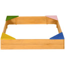 Outsunny Children's Wooden Sand Pit