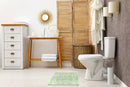 Noodle Bath Mat – Sage Green