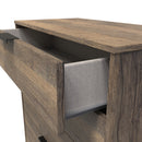 Havana Ready Assembled Chest of Drawers with 5 Drawers  - Vintage Oak