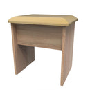 Dakar Ready Assembled Dressing Table Stool  - Modern Oak