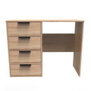 Helsinki Ready Assembled Dressing Table with 4 Drawers  - Bardolino Oak