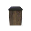 Havana Ready Assembled Dressing Table Stool  - Vintage Oak
