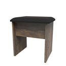 Havana Ready Assembled Dressing Table Stool  - Vintage Oak