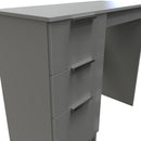 Paris Ready Assembled Dressing Table  - Uniform Matt & Dusk Grey