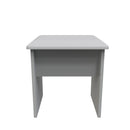 Wellington Ready Assembled Dressing Table Stool  - Uniform Matt & Dusk Grey