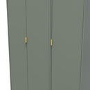 Harare Ready Assembled Wardrobe with 3 Doors  - Reed Green