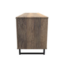 Havana Ready Assembled TV Unit with 2 Doors and 1 Drawer  - Vintage Oak