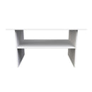 Wellington Ready Assembled Coffee Table  - White Matt & White