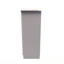 Cairo Ready Assembled Chest of Drawers with 5 Drawers  - Kashmir Gloss & Kashmir