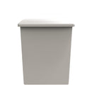Porto Ready Assembled Dressing Table Stool  - White Matt