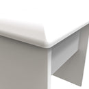 Porto Ready Assembled Dressing Table Stool  - White Matt