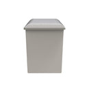 Paris Ready Assembled Dressing Table Stool  - White Matt