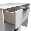 Havana Ready Assembled Dressing Table with 4 Drawers  - White Matt