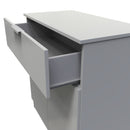 Paris Ready Assembled Sideboard with 1 Drawer & 2 Doors  - Uniform Matt & Dusk Grey