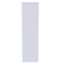 Porto Ready Assembled Wardrobe with Triple Mirror  - White Matt