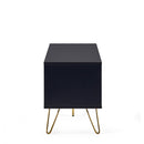 Murano TV Unit 1.5m - Matt Black