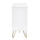 Murano Chest of Drawers with 6 Drawers - Matt White