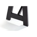 Hockley Dining Bench 1.4m - Black/Oak