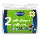 Silent Night Anti-Allergy Cotton Fresh Pillows Pack of 2