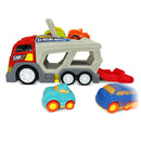 Pleasent Cartoon Paradise City Car Transporter - 5 Piece