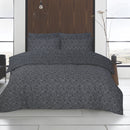 Lewis's Twin Pack Hadrian / Damond Duvet Set - Grey
