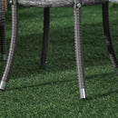 Outsunny  Rattan Bistro set 3pc - Grey