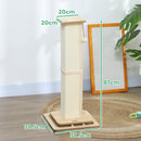 PawHut Cat Scratching Post 3 in 1 Cat Scratcher w/ Track Ball Toy