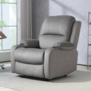 HOMCOM Recliner Armchair for Living Room, Recliner Chair with Cup Holder