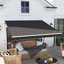 Outsunny 2.95 x 2.5m Canopy Sun Shade Shelter with Crank Handle