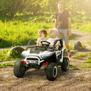 AIYAPLAY 2 Seater 24V 7AH Ride on Truck w/ Spring Suspension - White