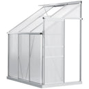 Outsunny Greenhouse Polytunnel 6 x 4 ft - Clear