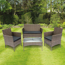 Copenhagen 4 Piece Rattan Bistro Set