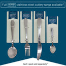 Lewis's Loose Cutlery Teaspoon - 4 pack