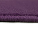 Lewis's Home Maestro Plain Rugs - Plum Purple