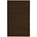 Lewis's Home Maestro Plain Rugs - Chocolate Brown
