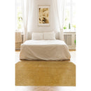 Lewis's Home Snug Plain Rugs - Ochre Yellow