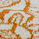 Lewis's Home Villa Floral Rugs - Ochre Yellow