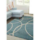 Lewis's Home Snug Circles Rugs - Blue