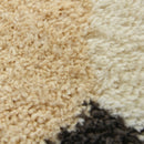 Lewis's Home Snug Hexagon Rugs - Grey & Ivory Cream