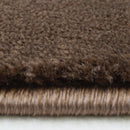 Lewis's Home Daytona Border Rugs - Latte Brown