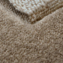 Lewis's Home Daytona Border Rugs - Latte Brown