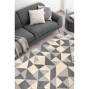 Lewis's Home Creation Geo Triangle Rugs - Grey